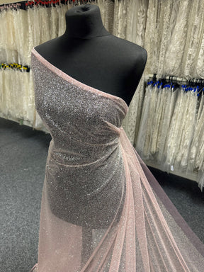 Tulle Pailleté Rose - Sorcery