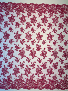 Dentelle rose bonbon - Victoria.