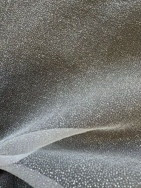 Organdi froissé en polyester ivoire - Blizzard