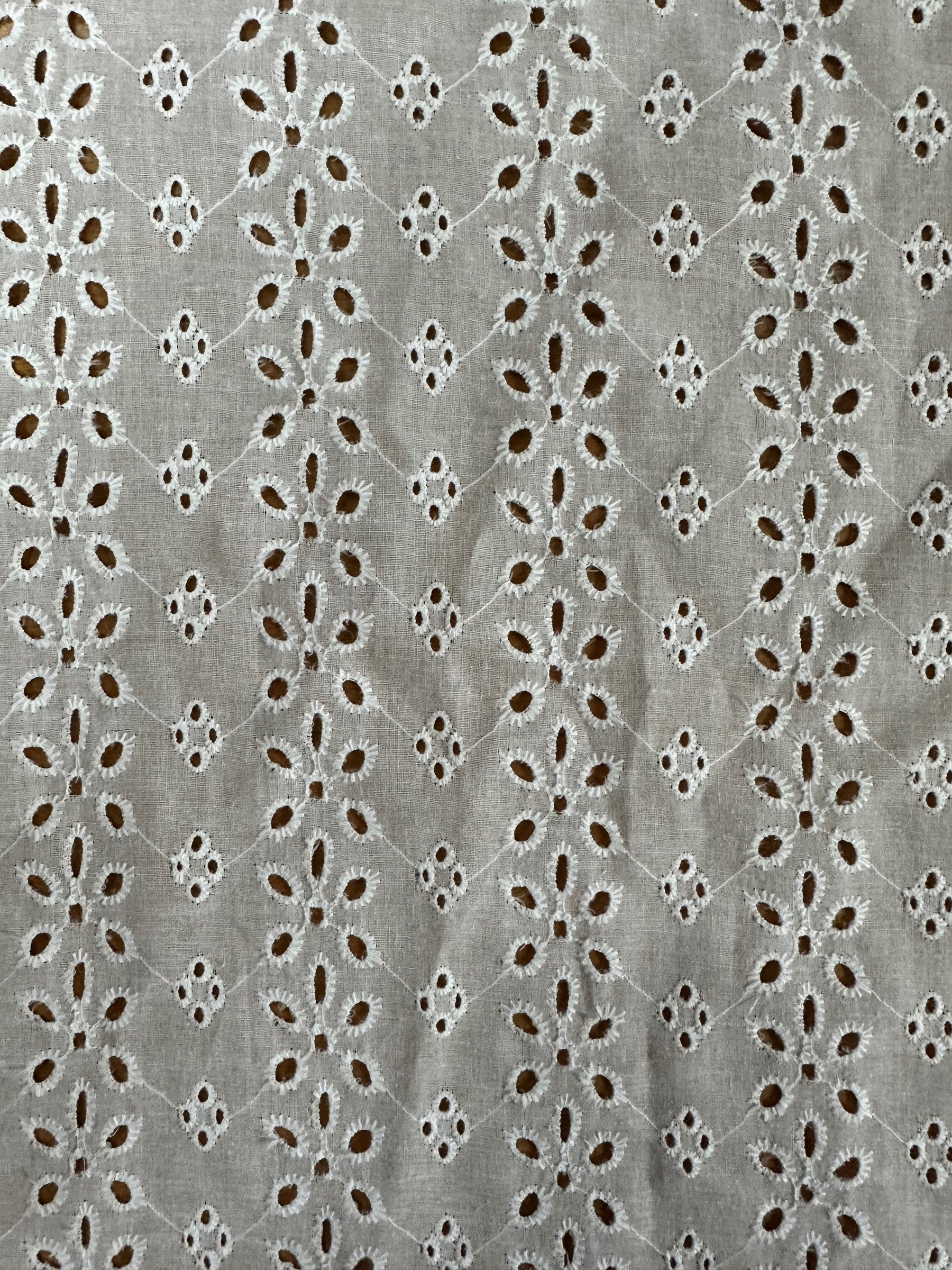 Ivory Broderie Anglaise - Galway