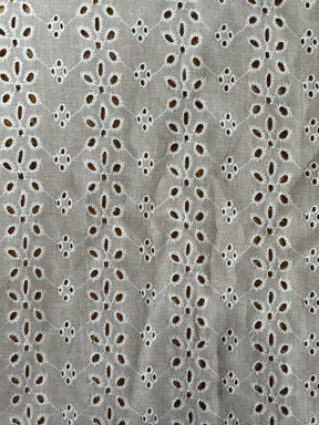 Ivory Broderie Anglaise - Galway