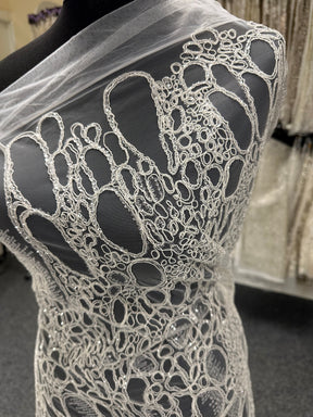 Dentelle Cordonnée Ivoire - Raven