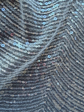 Tulle à sequins brodé rose pâle – EB3020