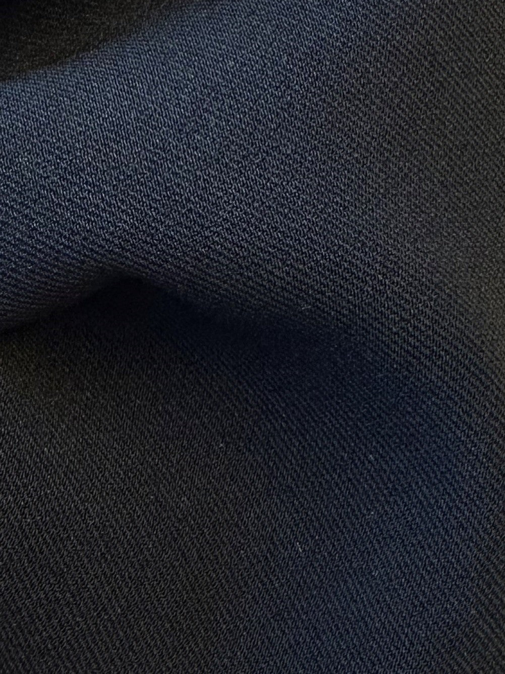 Black Heavyweight Stretch Satin - Diorama