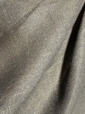 Black Linen Viscose - Salso