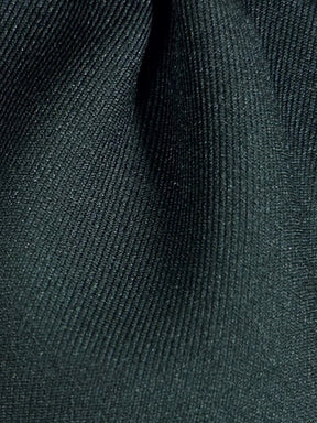 Black Recycled Polyester Twill - Restate