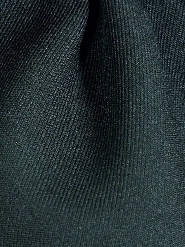 Black Recycled Polyester Twill - Restate