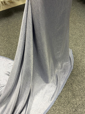 Tissu en viscose mélangée bleue - Ferrari