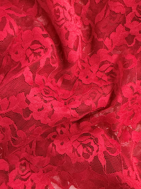 Dentelle Raschel Stretch Bordeaux – Matina