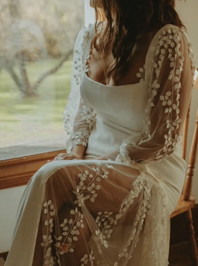 Dentelle brodée italienne - Stevie