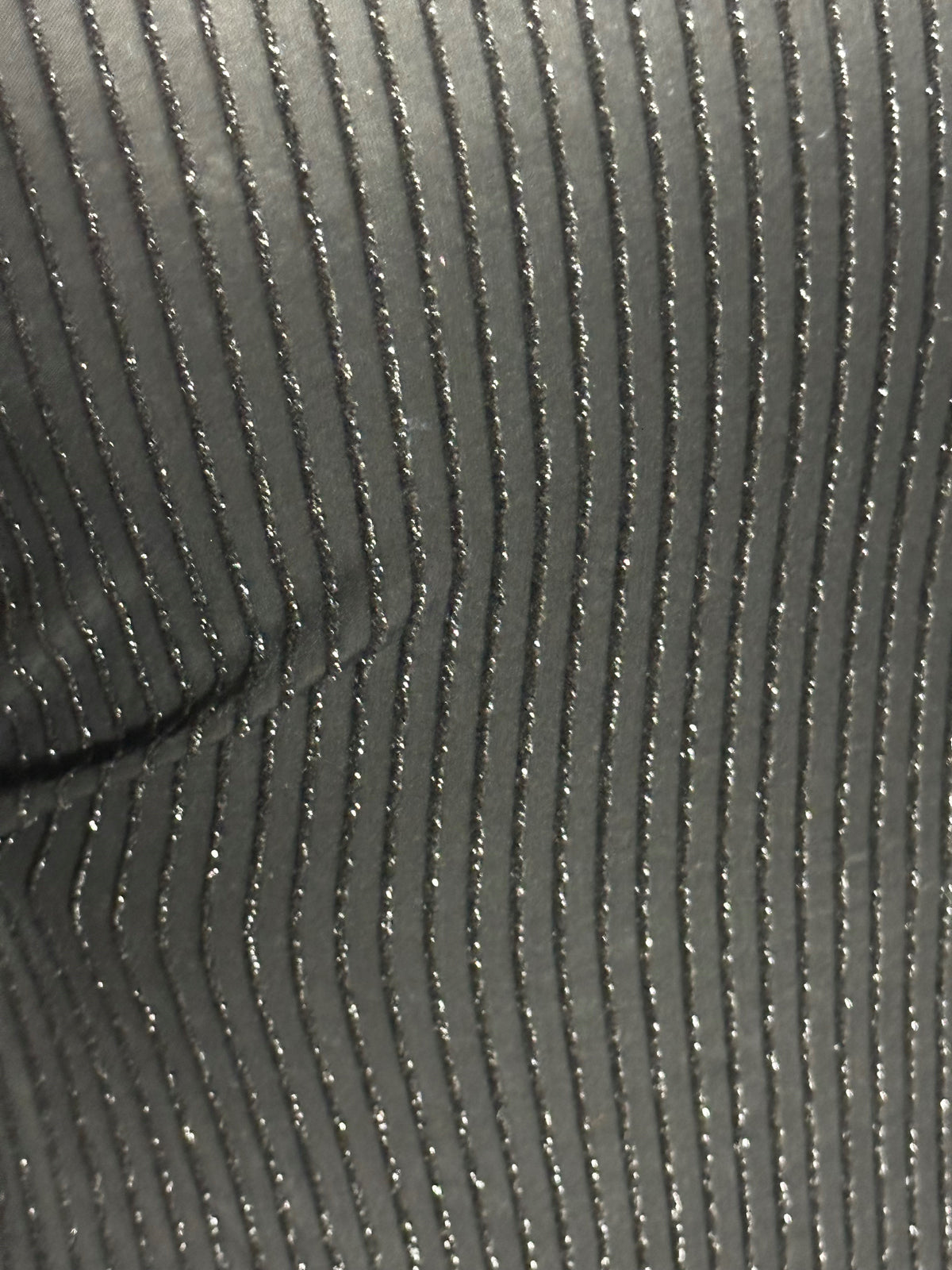 Georgette noire perlée - Buda