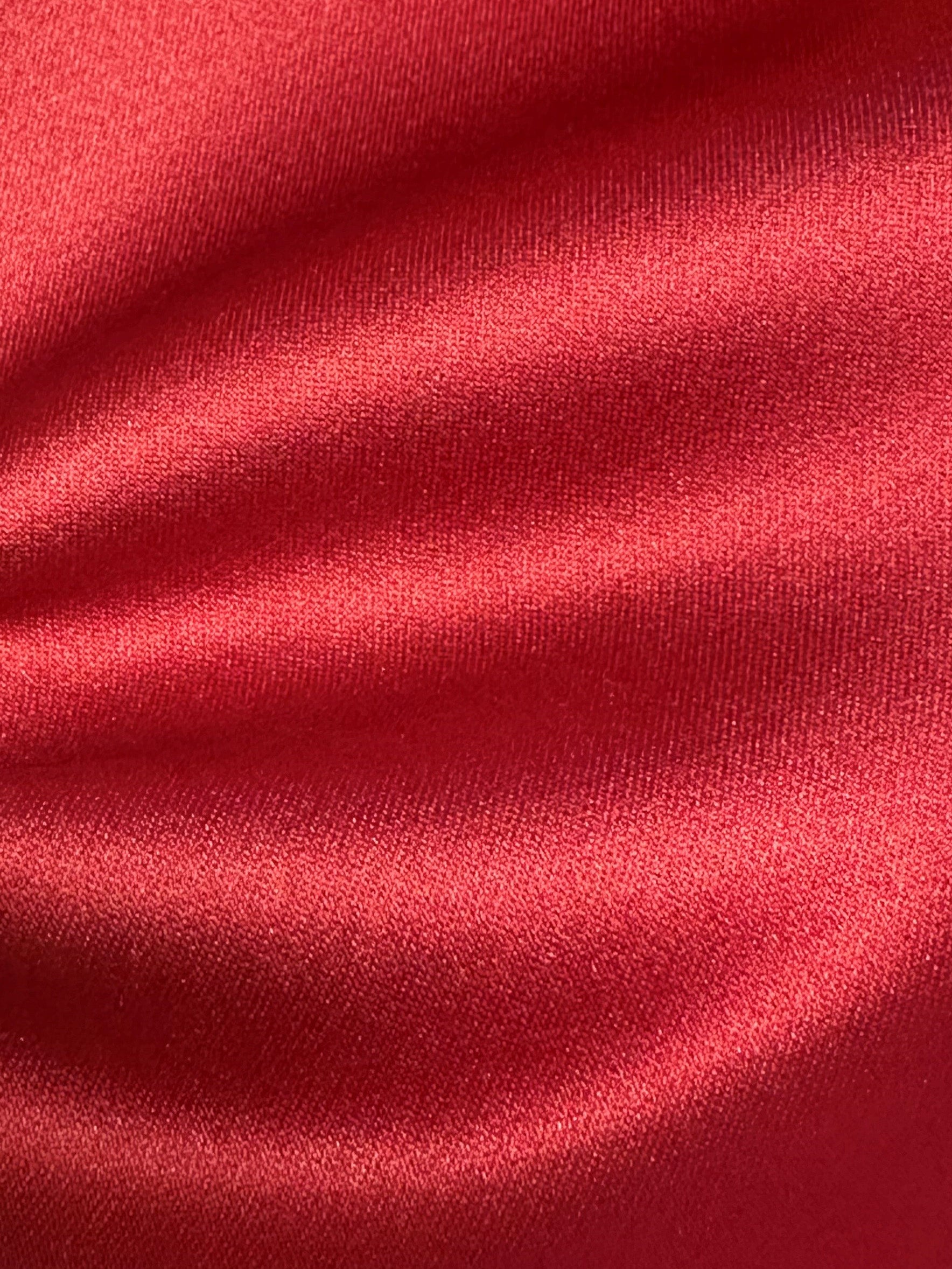 Satin de polyester bordeaux - Canada