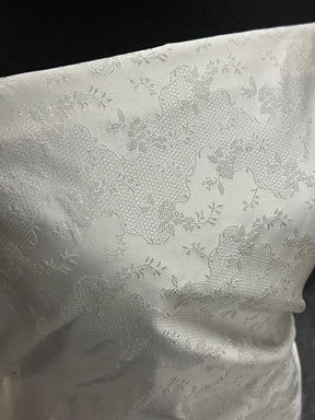 Tissu Jacquard Ivoire - Anvers