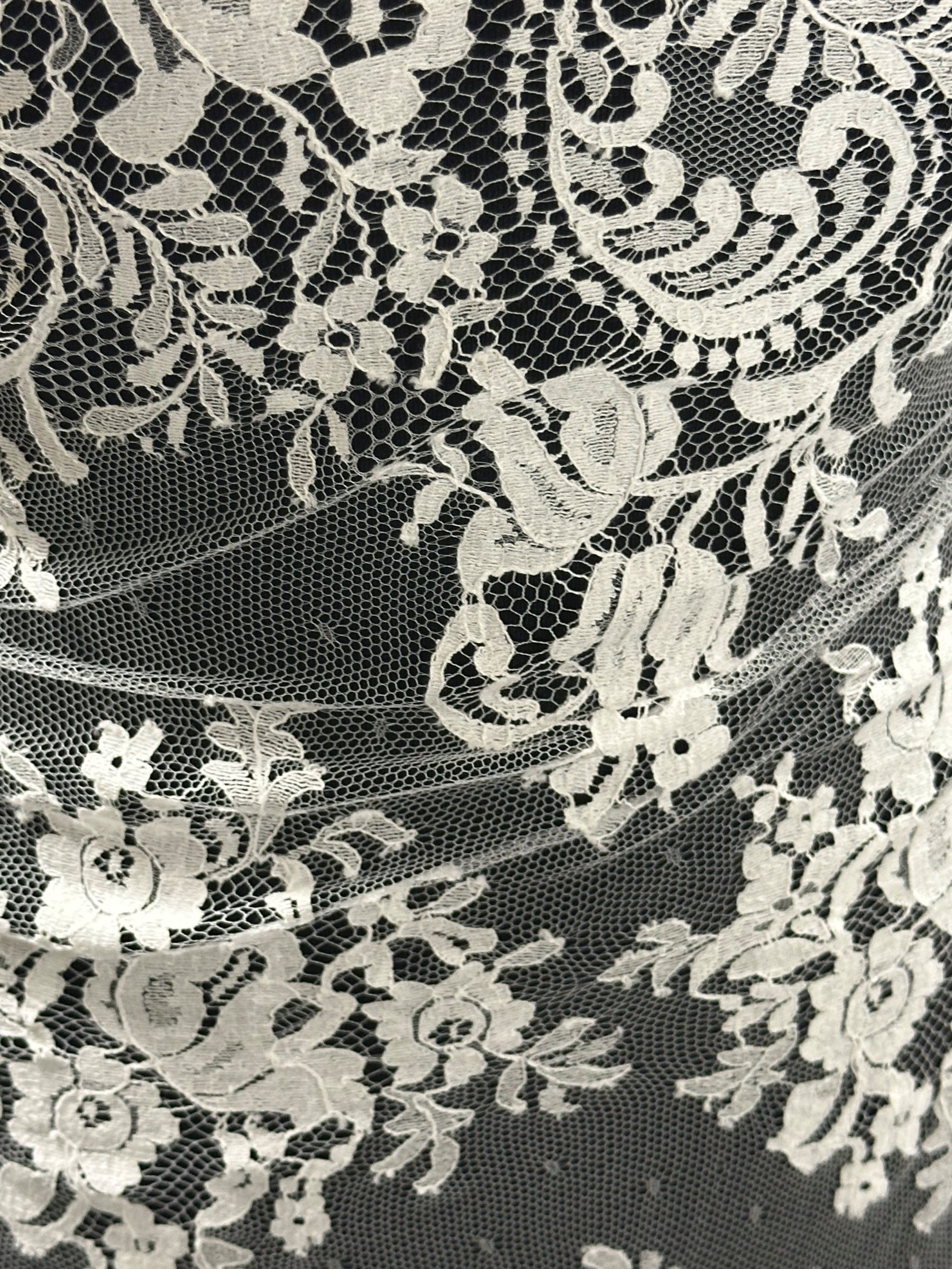 Dentelle de Chantilly ivoire - Tove