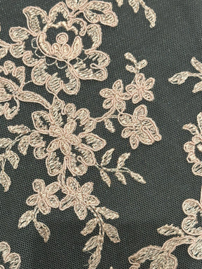 Dentelle cordée ivoire sans perles - Naomi (CF)