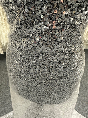 Tulle ivoire avec sequins - Flicker