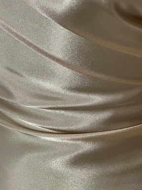 Satin Polyester Champagne - Sacré