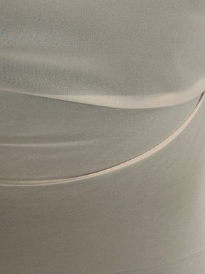 Mousseline de polyester rose poudré - Bienveillance