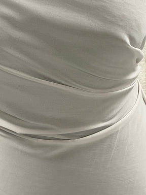 Tissu Mousseline de Polyester Gris - Serendipity