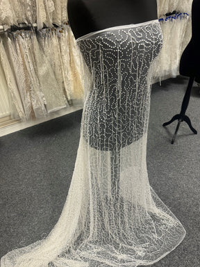 Dentelle Perlée Ivoire - Dido