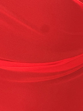 Mousseline polyester écarlate - Benevolence