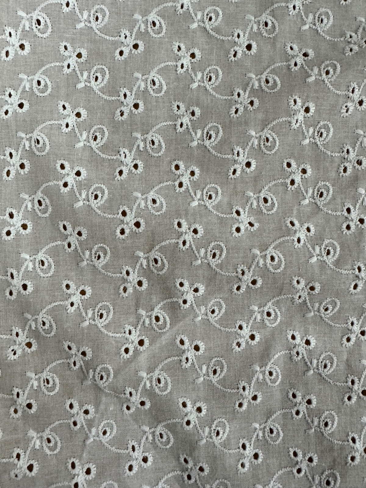 Broderie Anglaise Ivoire - Liège