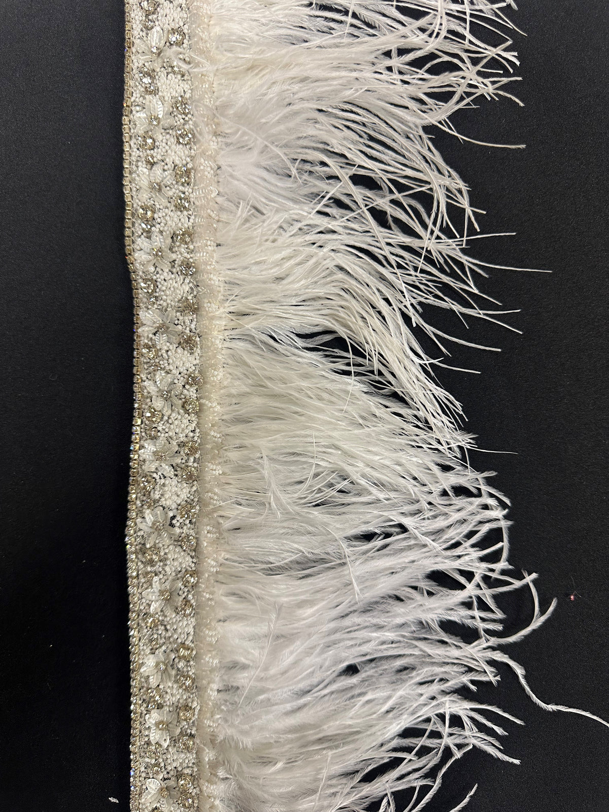 Bordure en cristal à plumes - Treasure