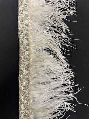 Bordure en cristal à plumes - Treasure