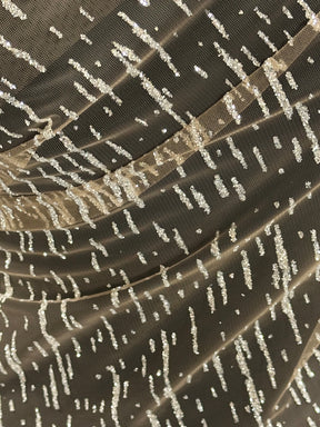 Dentelle Nude Glitter - Elise