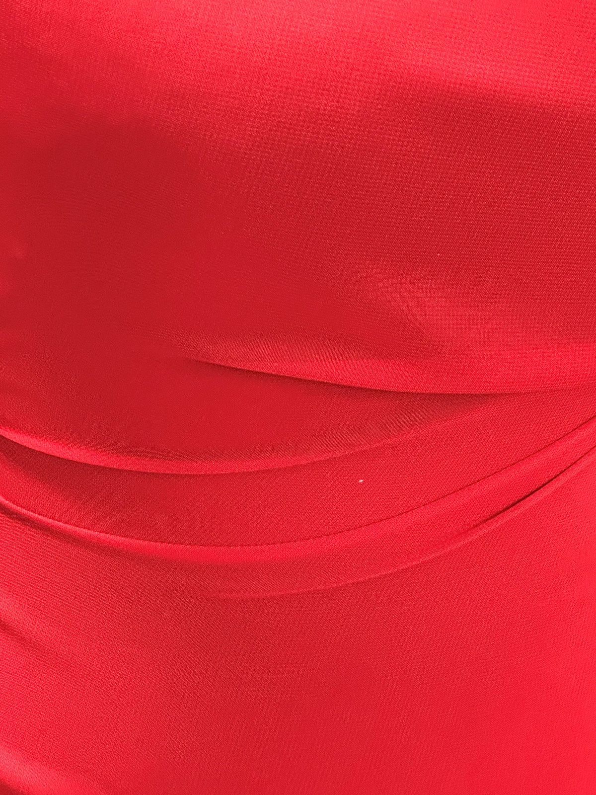 Mousseline Polyester Rouge - Benevolence