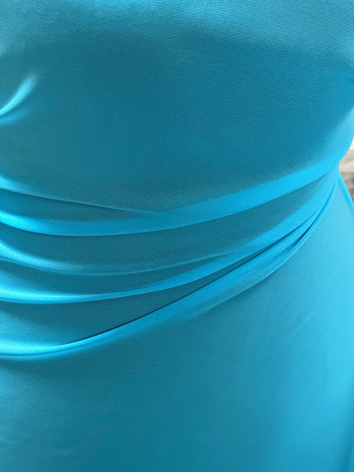 Mousseline de Polyester Turquoise - Benevolence