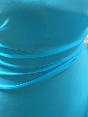 Mousseline de Polyester Turquoise - Benevolence