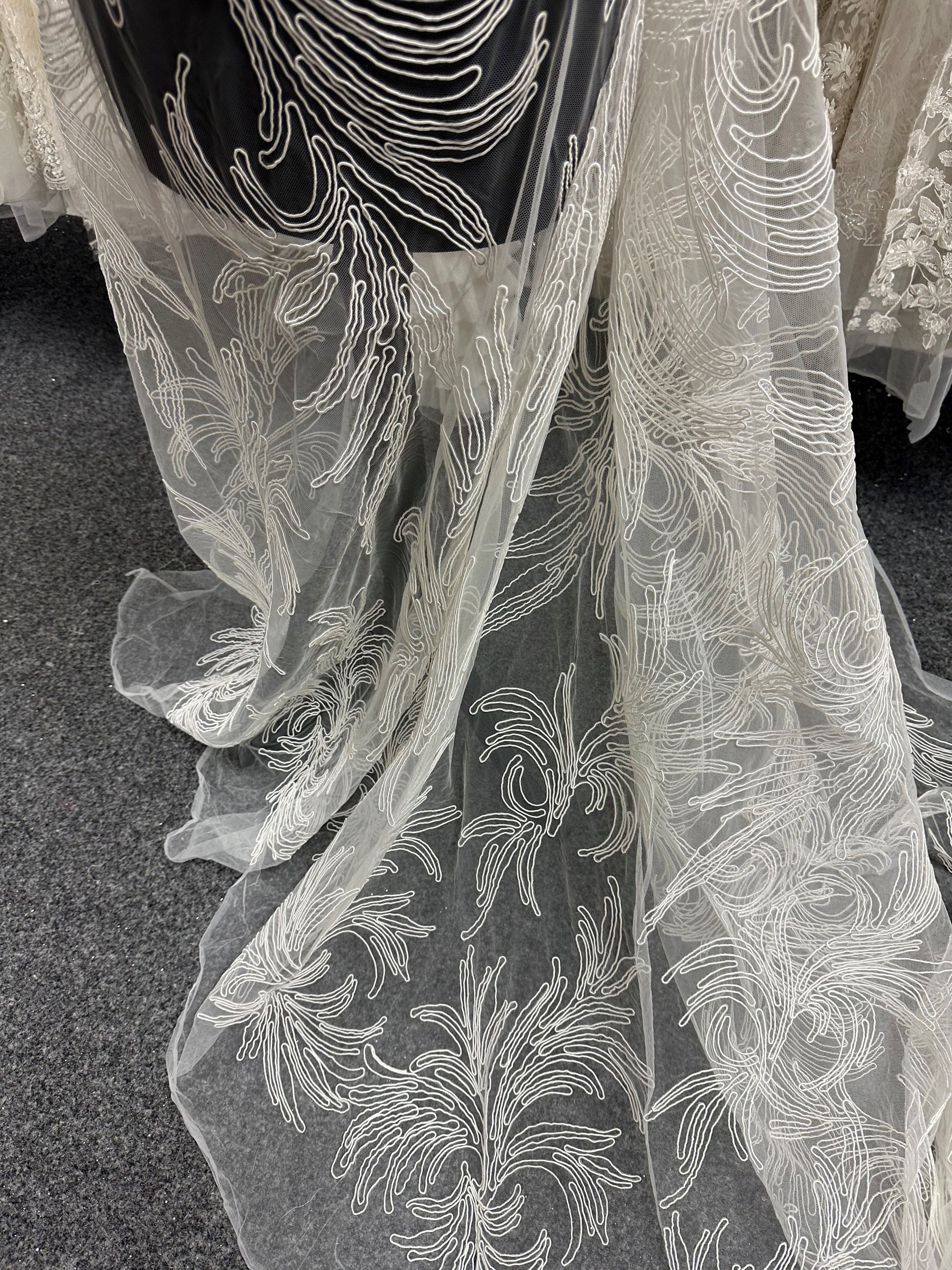 Dentelle cordée ivoire - Milani