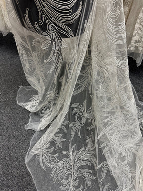 Dentelle cordée ivoire - Milani