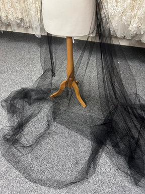 Tulle noir pour voiles - Baritone