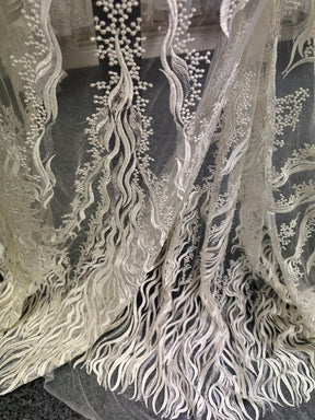 Dentelle Perlée Ivoire - Gigi