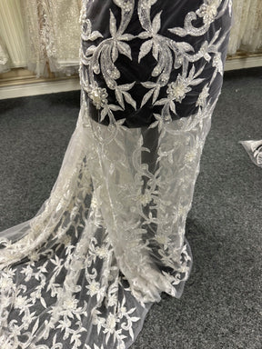 Dentelle Perlée Ivoire - Bibi