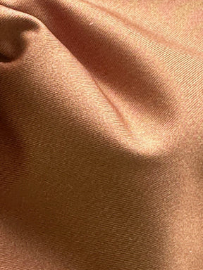 Satin de polyester extensible Mocca - Confidence