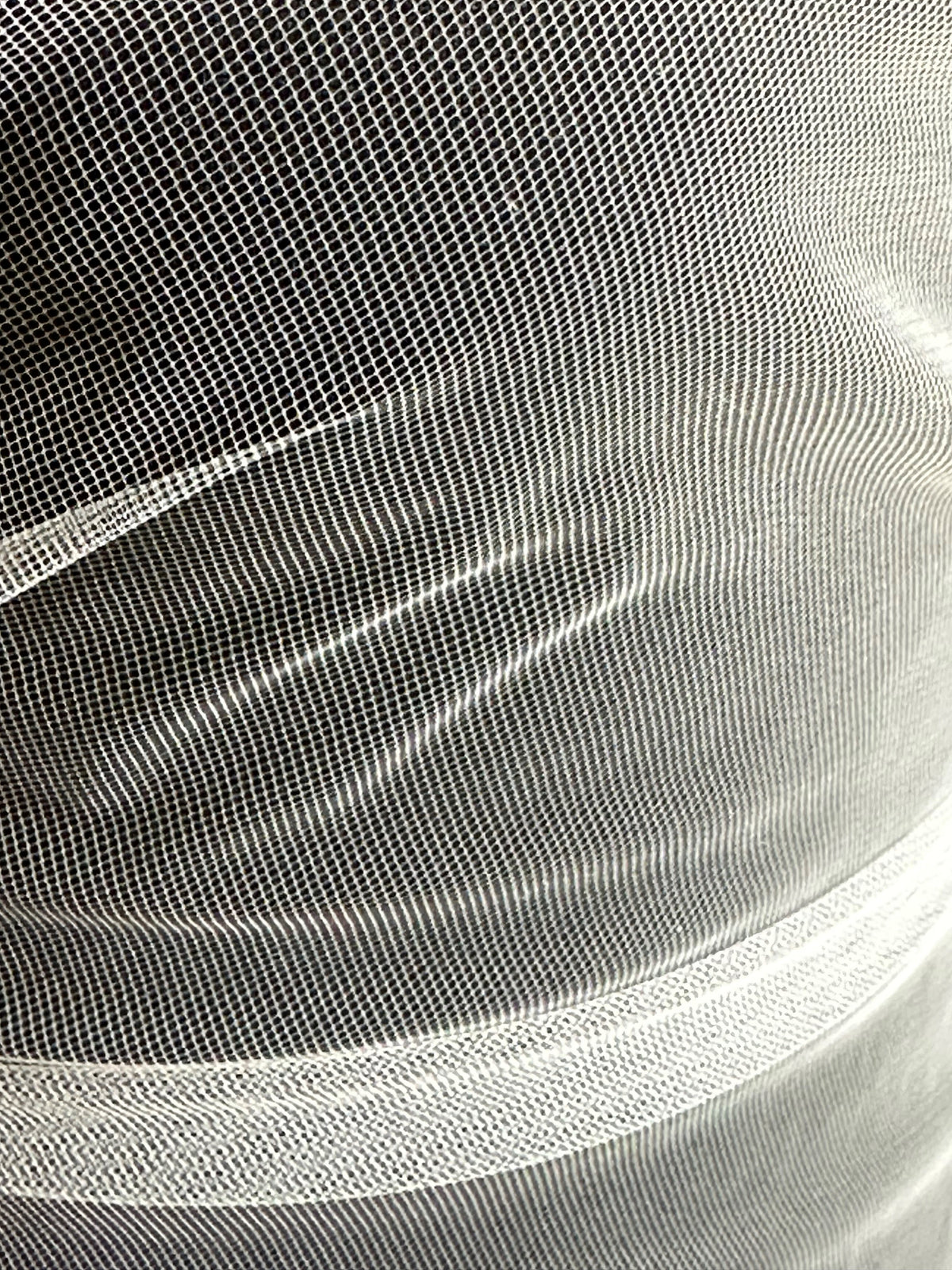 Tulle écologique blanc pour voiles – Tender
