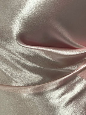 Satin Crêpe Polyester Rose - Desire