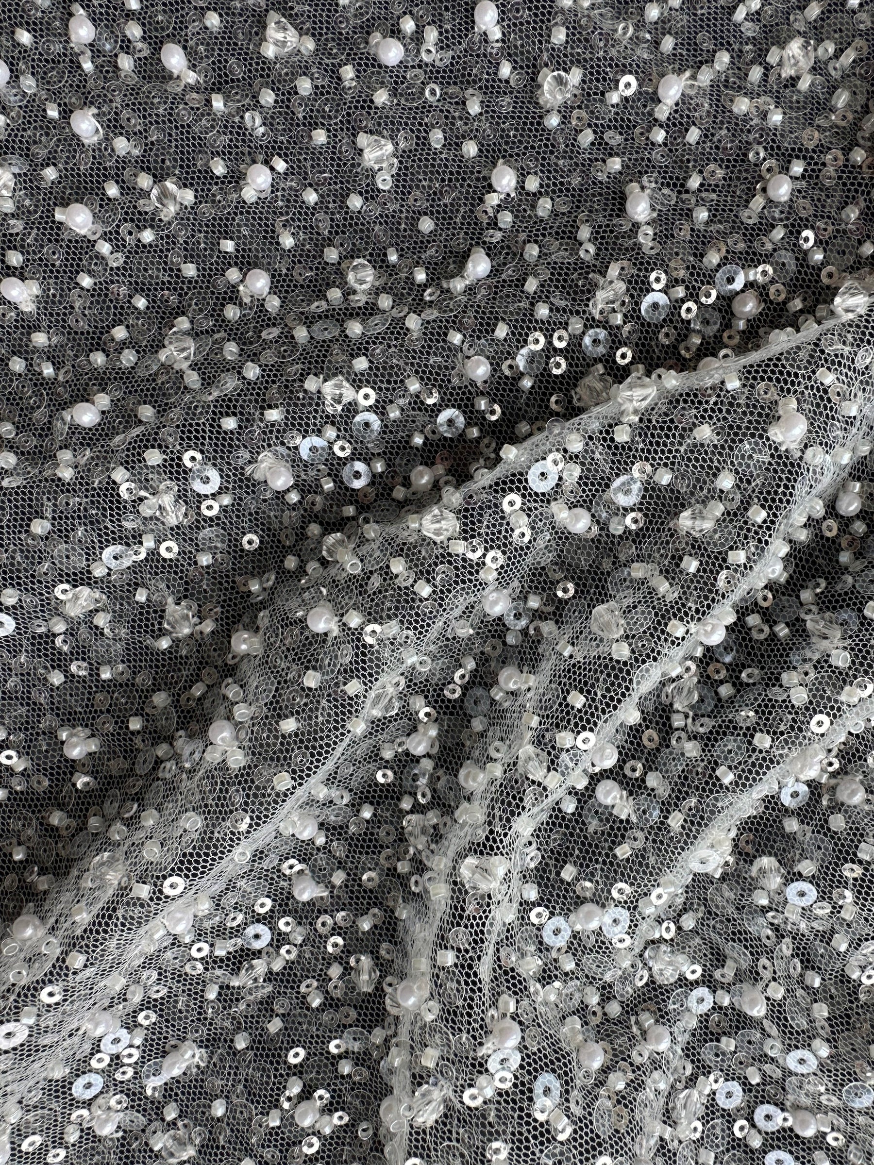 Tulle ivoire ombré - Thalassa