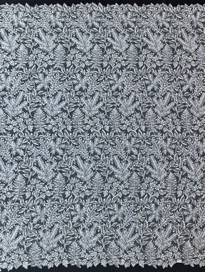 Dentelle brodée ivoire - Zulu