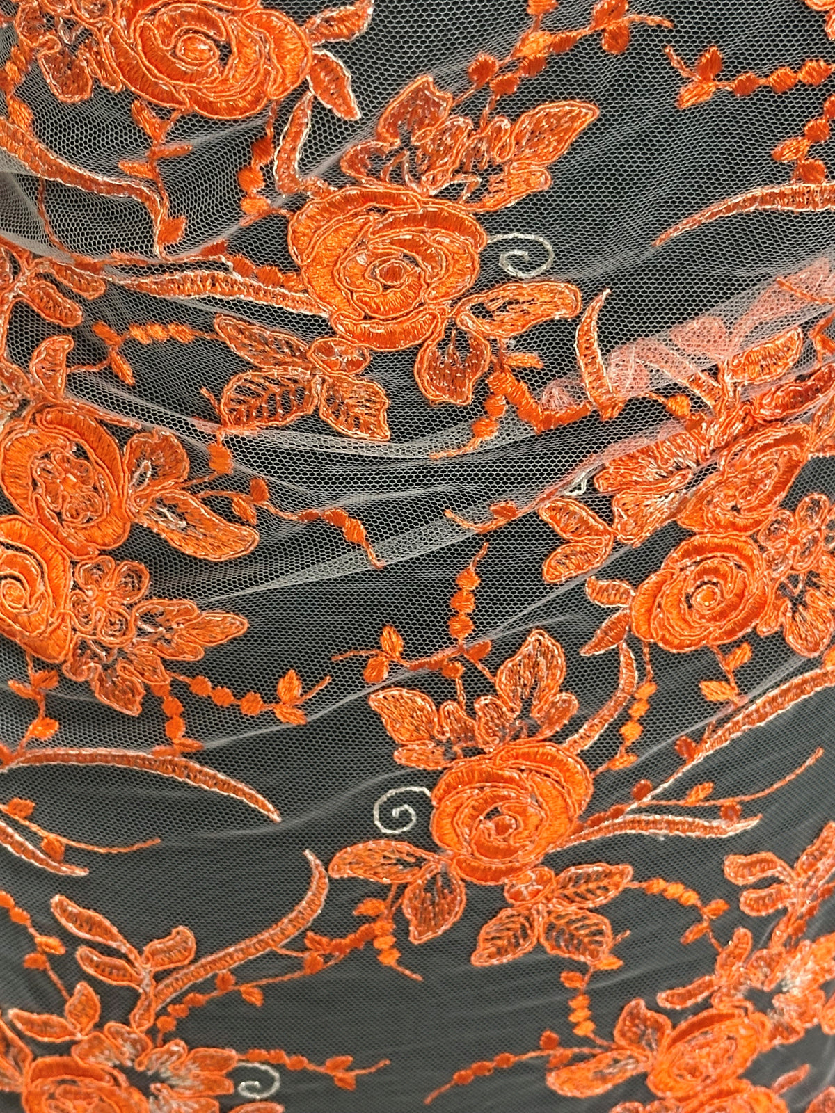 Dentelle orange - Maria.