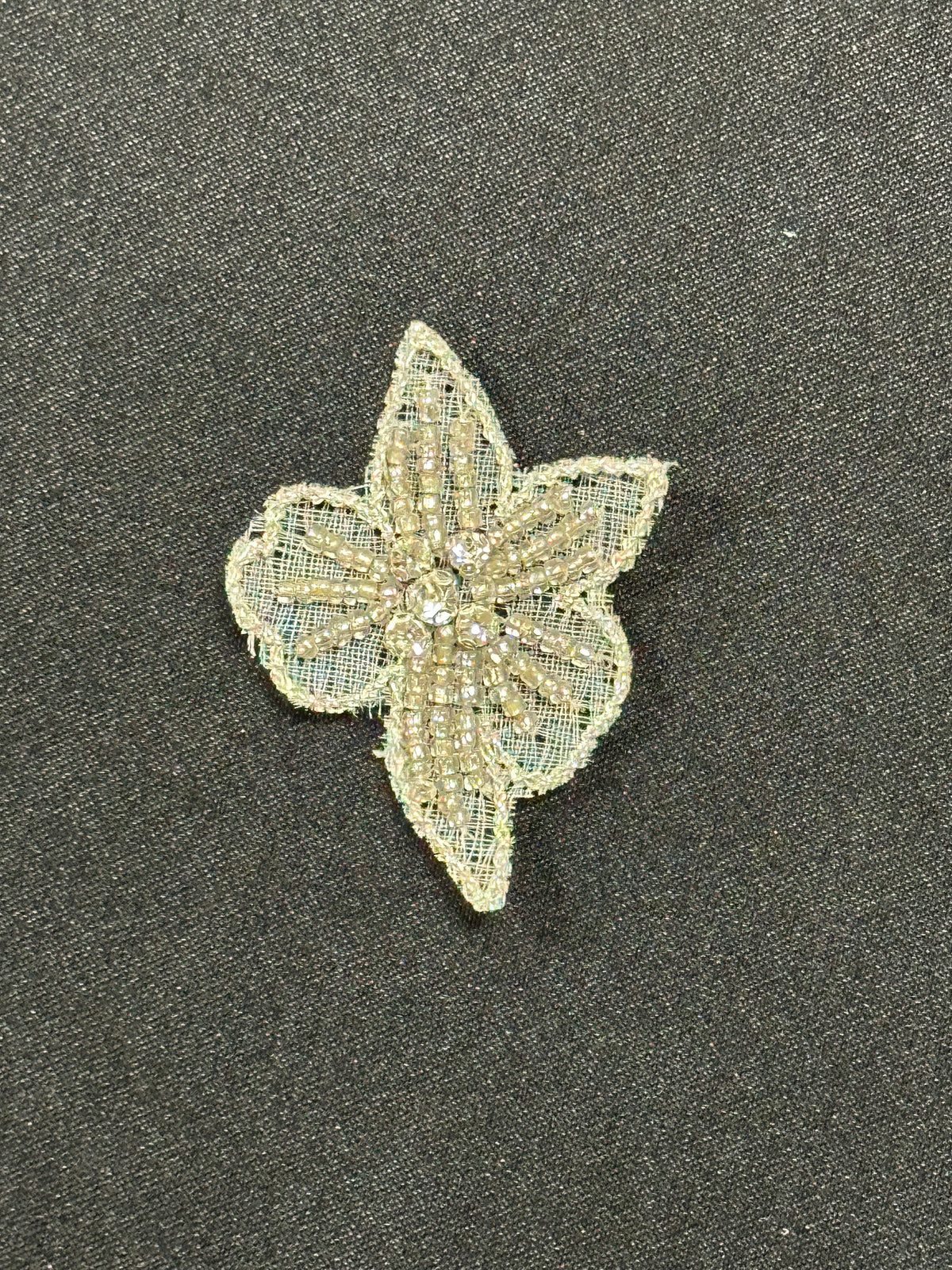 Applique en fleur cristalisée - Deidre