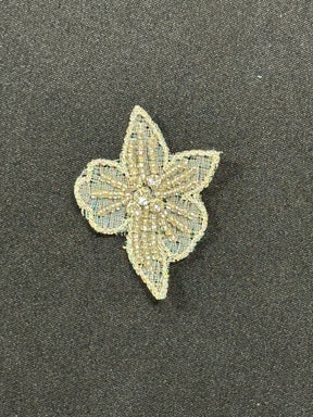 Applique en fleur cristalisée - Deidre