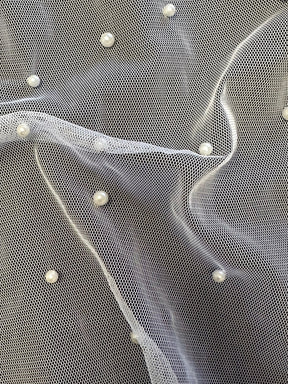 Tulle perle ivoire - Chrysalide