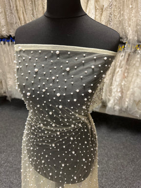 Tulle Perlé Champagne - Maki