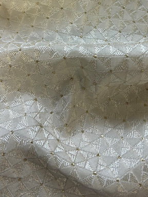 Tissu Jacquard Champagne - Hambourg