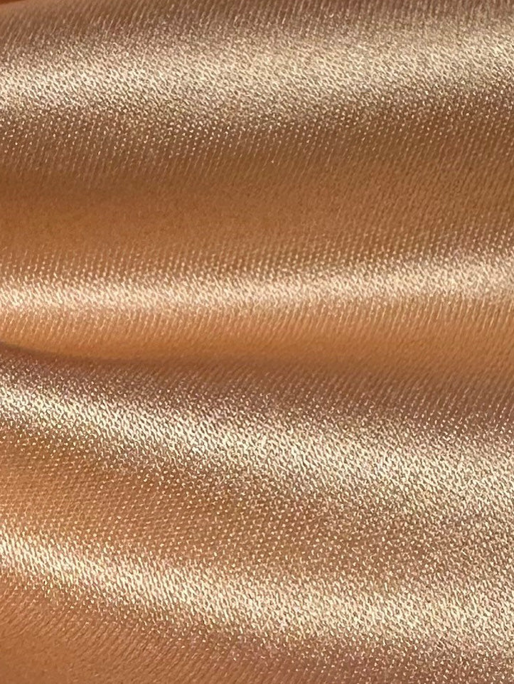Satin de polyester or rose - Canada