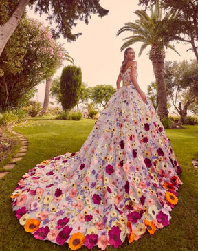 Dentelle Brodée Multicolore - Wyatt